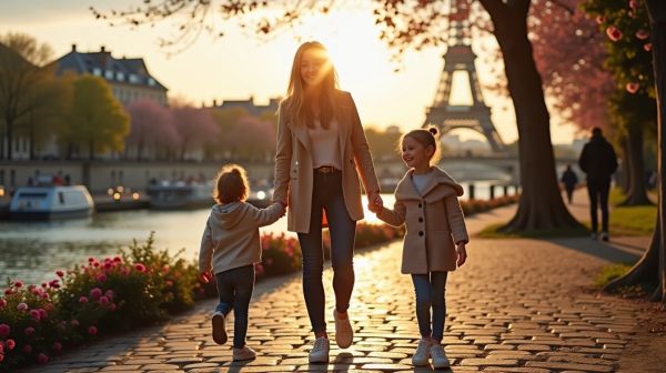 Immortalisez votre famille à Paris avec des portraits authentiques